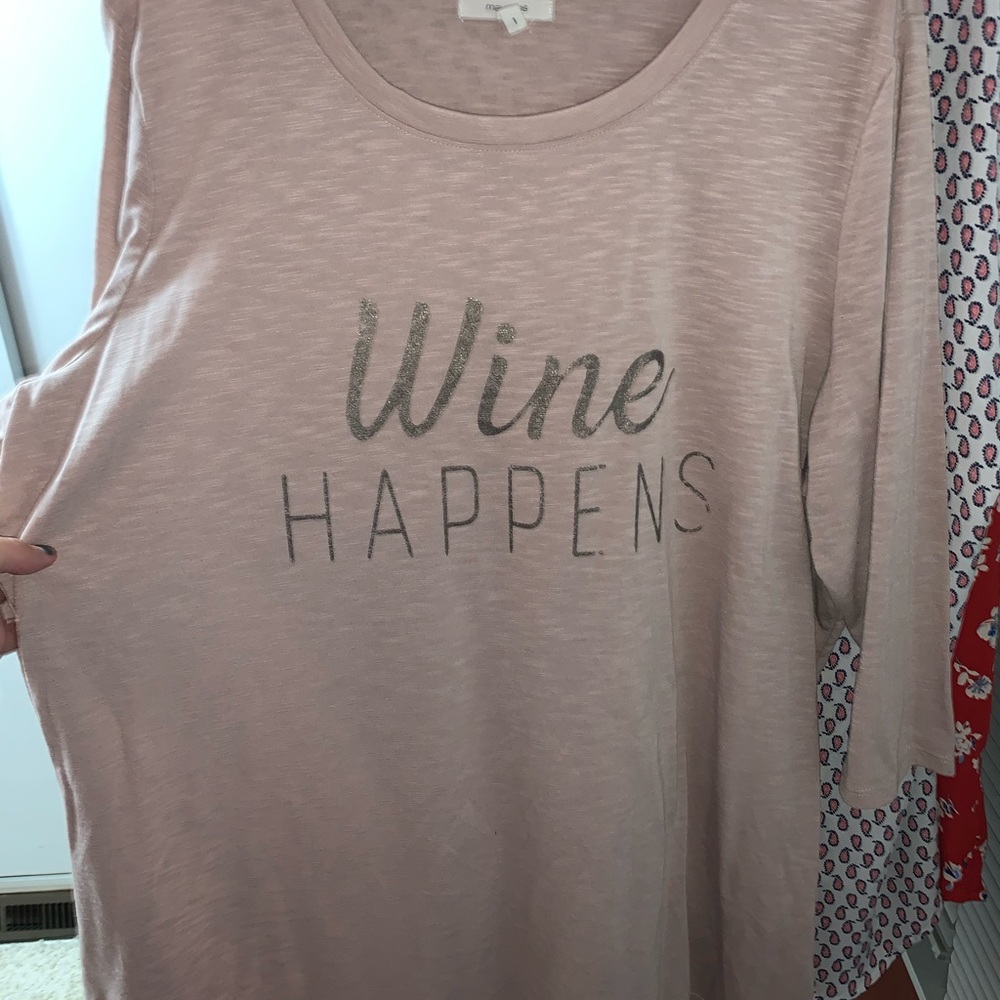 Wine happens shirt